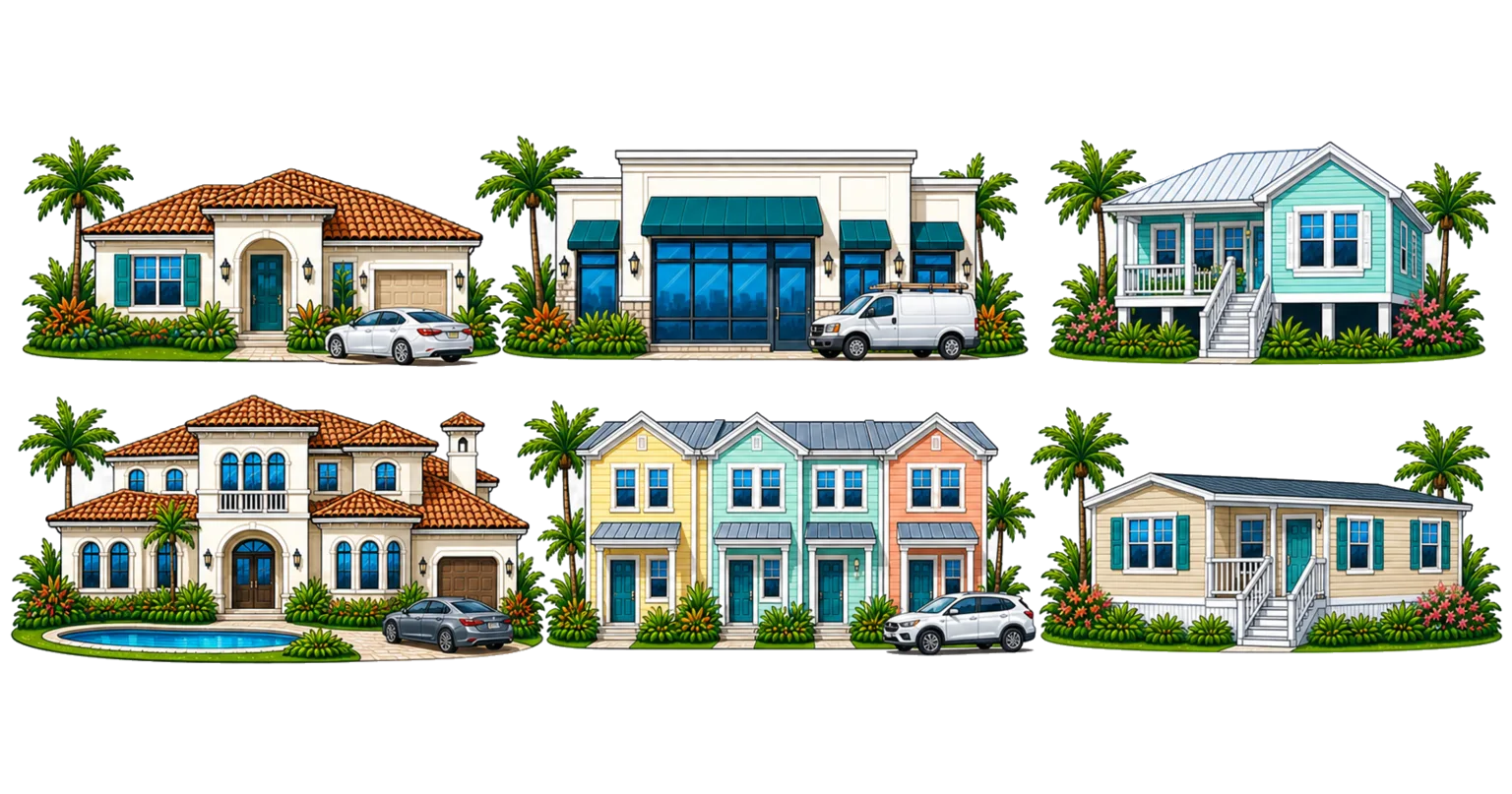 Florida homes, businesses, and cars above carrier options